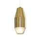 Kundalini Pendelleuchte Yuma 25,5cm Messing - edle Lichtquelle aus poliertem Messing im modernen Design.