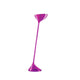Kundalini Plexiglas Stehleuchte Floob 185cm in leuchtendem Pink, modernes Design von Karim Rashid.