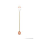 Kundalini Stehlampe Opyo 172cm Glanzlackoptik Dimmbar mit blütenförmigem Lampenschirm.