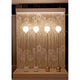 Kundalini Stehlampe Opyo 172cm Glanzlackoptik Dimmbar im eleganten Design mit fünf Lichtquellen.