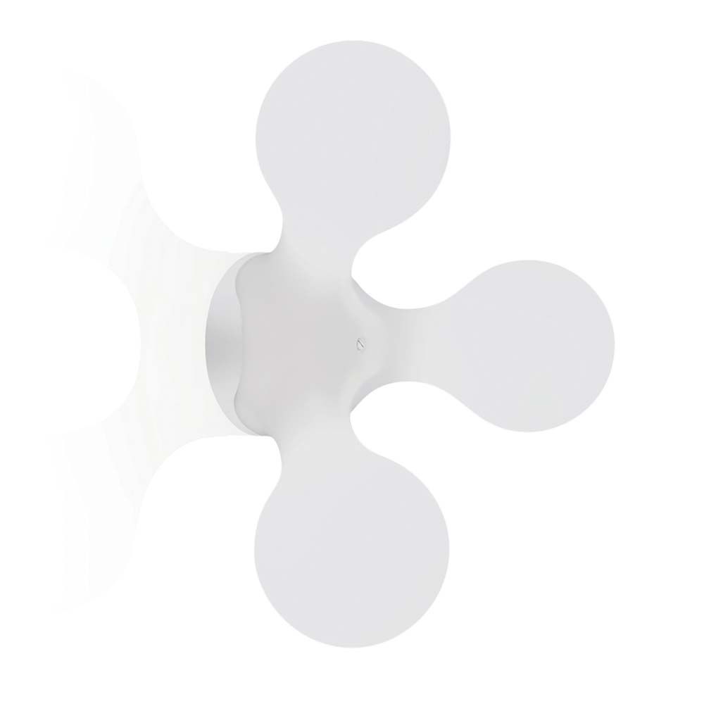 Lampe murale Atomium blanc