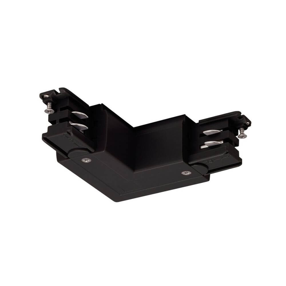 L-Verbinder für S-Track 3P.Schiene R-Version Schwarz