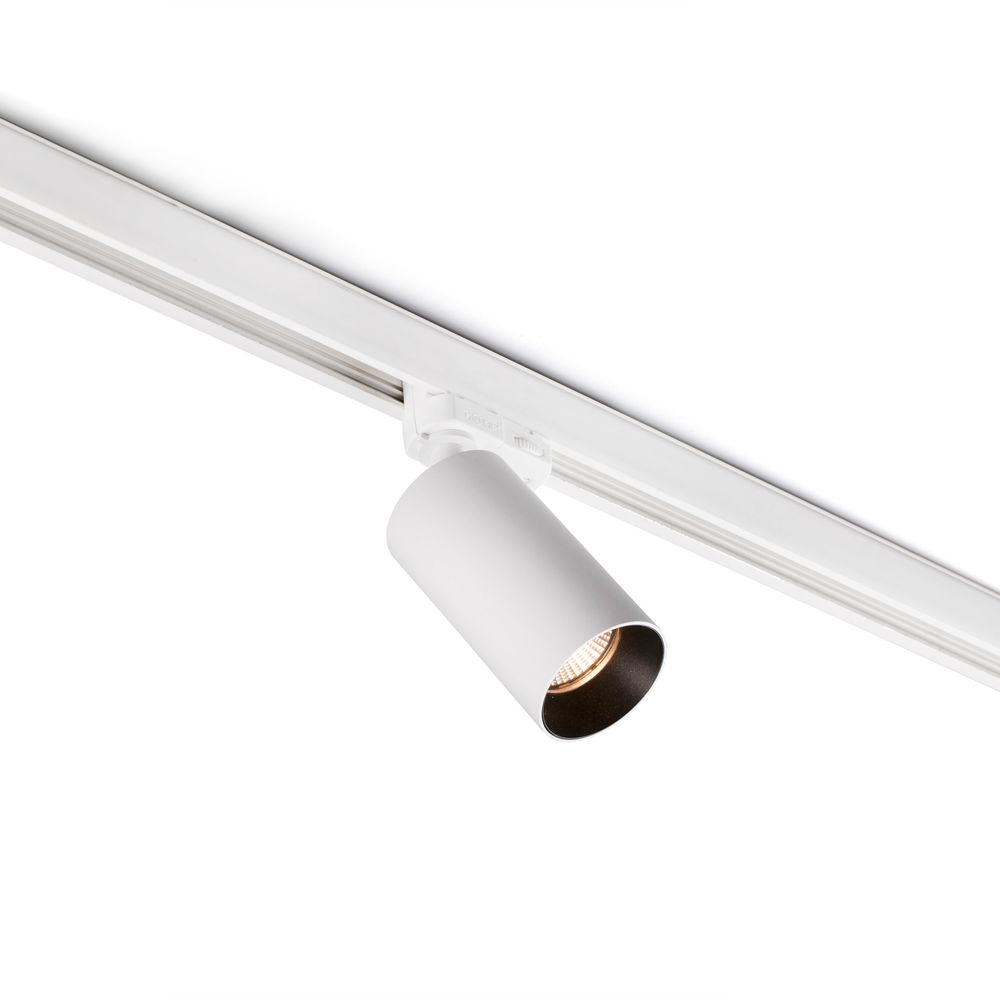 LED 3 phases Rail Spotlight Stan 12W 2700K blanc