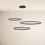 s.luce LED 3-rings pendelkombination Eccentric