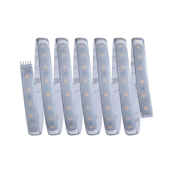 LED 500 Strip Warmweiß 2,5m – MaxLED 500 LED-Streifen mit IP44-Beschichtung für Feuchträume