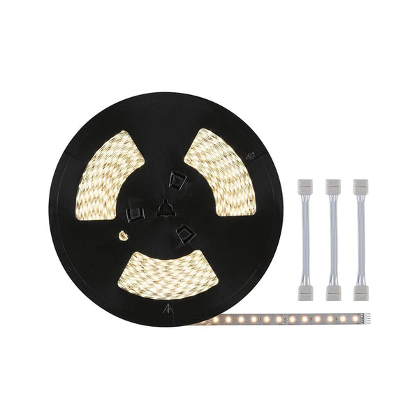 LED 500 Strip Warmweiß 20m 72 LEDs/m mit Steckverbindern für helle, gemütliche Raumausleuchtung