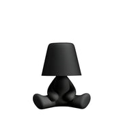 LED Akku-Tischleuchte Sweet Brothers Joe in Schwarz, tragbare LED-Lampe mit Soft-Touch-Oberfläche