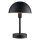 LED Akkuleuchte Ellen To-Go IP44 im eleganten Design mit schwarzem Lampenschirm und stabiler Basis.