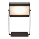 LED Akkuleuchte Saulio Solar IP44 in elegantem Design, tragbar und solarbetrieben.