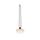 LED Akkuleuchte Sponge Pendant mit eleganter Form, ideal für Innen- und Außenbereiche, IP65, in schwarzem Design.