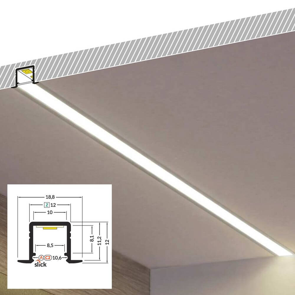 LED Aluminium Profil 2m Einbau – Saubere Installation
