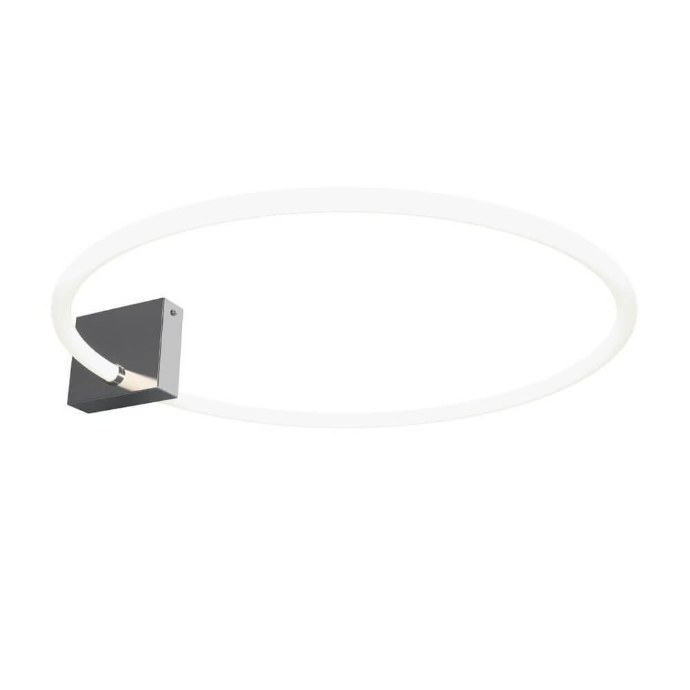 LED Deckenleuchte Anillo Ø 62cm mit modernem Design und gleichmäßiger Lichtverteilung in einem eleganten Raum.