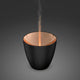 LED Aroma Diffuser Zoe mit bernsteinfarbenem Licht und kühlendem Nebel für aromatische Entspannung.