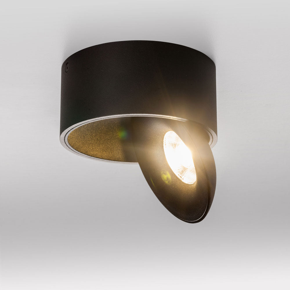 LED surface-mounted spotlight Santa swiveling &amp; dimmable