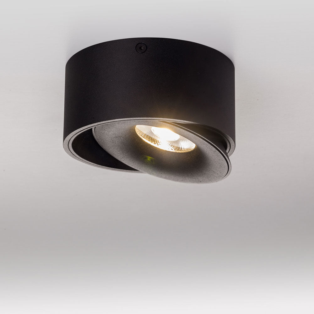 LED surface-mounted spotlight Santa swiveling &amp; dimmable