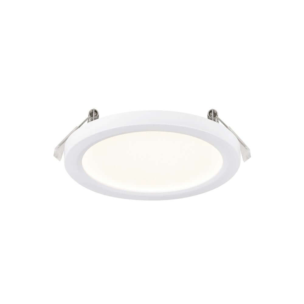 LED Aufbaustrahler Sóller 12 -44 in rundem und minimalistischen Design, ideal für Badezimmer und Feuchträume.