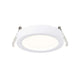 LED Aufbaustrahler Sóller 12 -44 in minimalistischer runder Form, ideal für Badezimmer und Feuchträume.