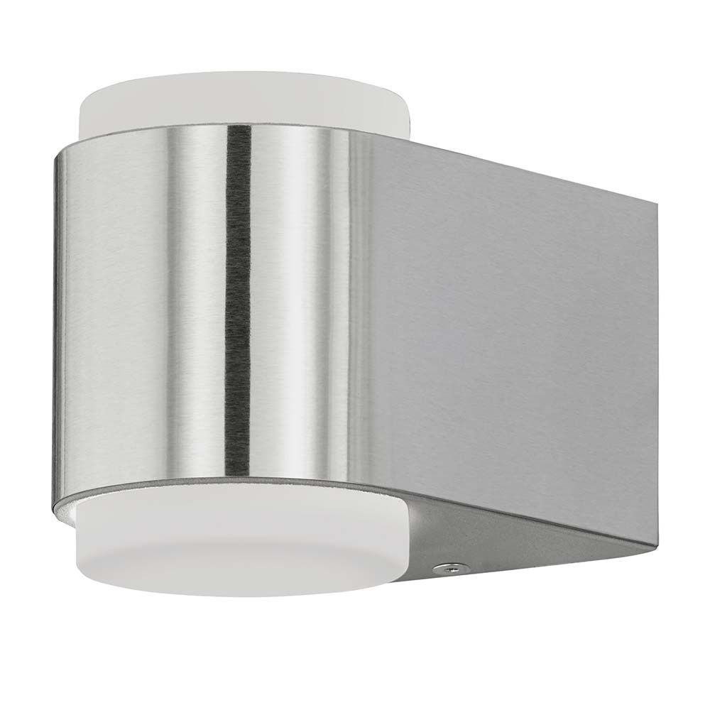 LED Außen-Wandleuchte Briones 2-flammig aus Edelstahl, moderne und stilvolle Wandbeleuchtung für den Außenbereich.