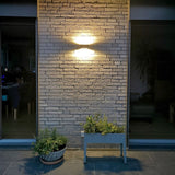 Gemini IP54 Aplique LED de exterior en antracita
