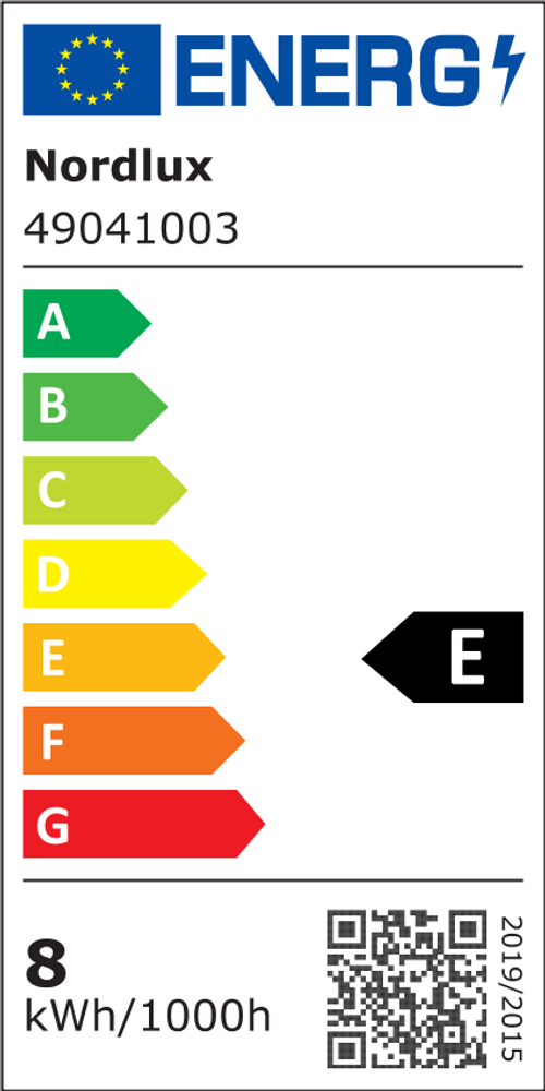 LED -ulkoseinälamppu Nestor IP44 musta