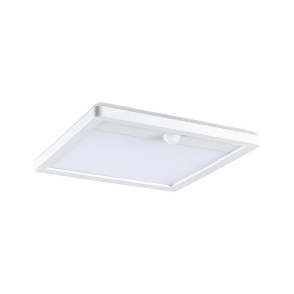 LED Outdoor wall light Lamina motion sensor white - square white design with motion sensor, ideal for outdoor areas.
