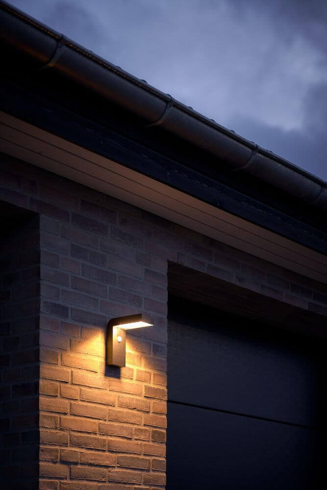 LED Außenwandlampe Alya Solar IP44