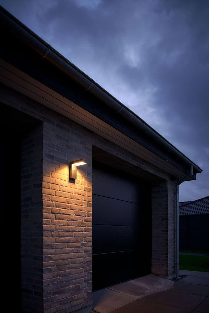 LED Außenwandlampe Alya Solar IP44