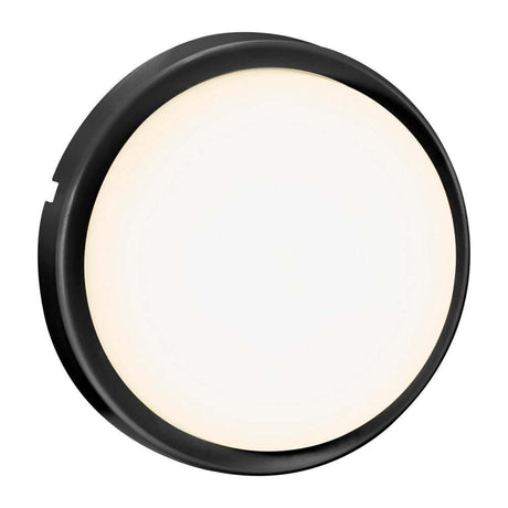 LED Outdoor wall light Cuba Outdoor Energy Round IP54 in a modern, minimalist design, ideal for indoor and outdoor use.