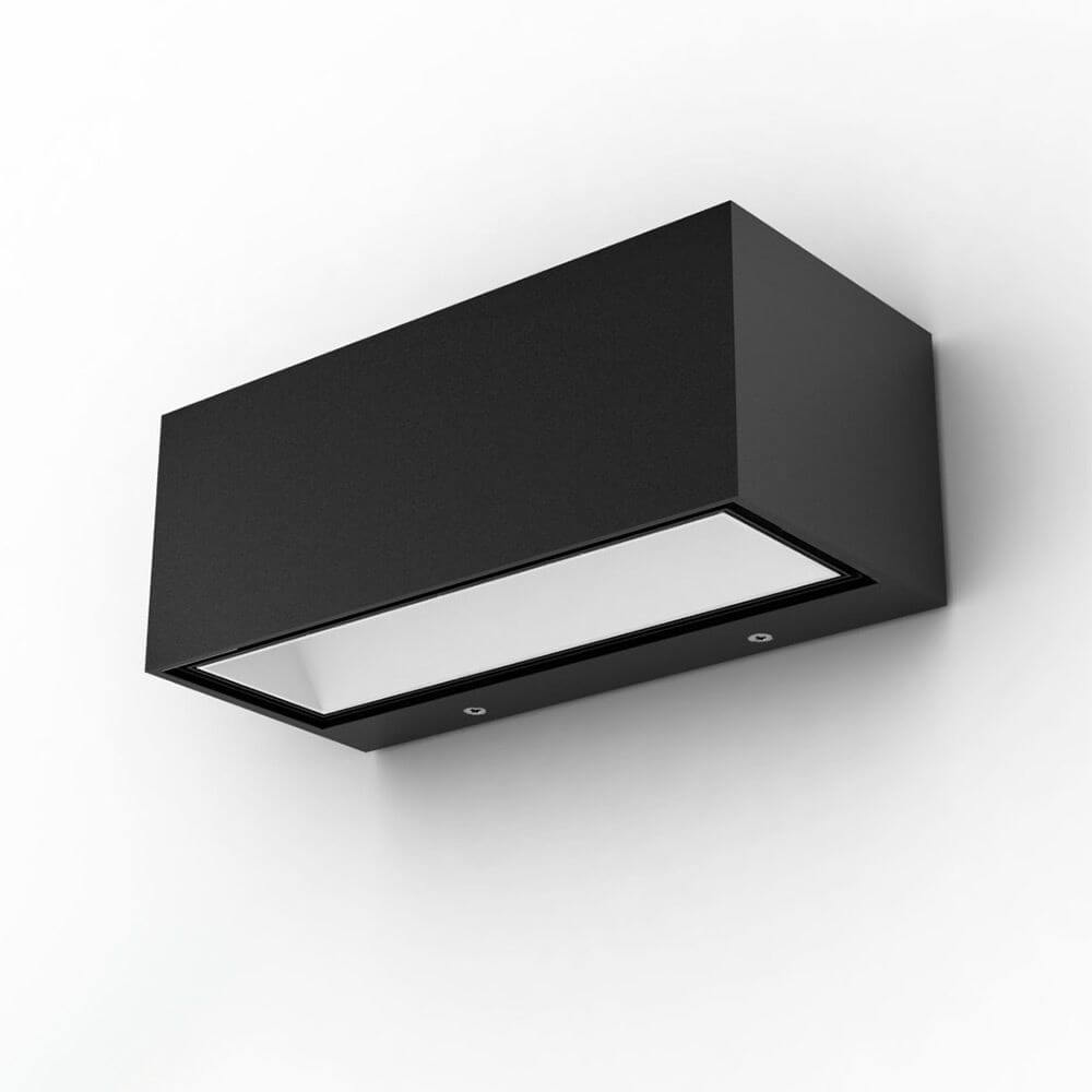 LED Außen-Wandleuchte Gemini IP54 Anthrazit