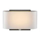 LED Außenwandlampe Piola IP44 - moderne solarbetriebene Wandleuchte mit Bewegungssensor und geschwungenem Design.