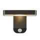 LED Außenwandlampe Rica Square Solar IP44 in modernem Design mit Bewegungssensor.