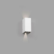 LED Udendørs væglampe BLIND 3000K IP54 Hvid monteret på væg, moderne design med direkte belysning