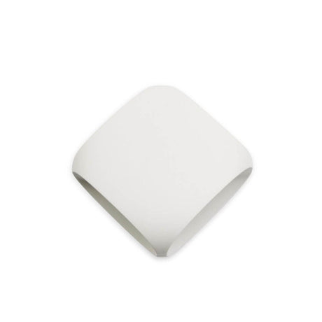 LED Außenwandleuchte BU-OH IP65 Weiß in modernem Design, ideal für Außenbereiche.