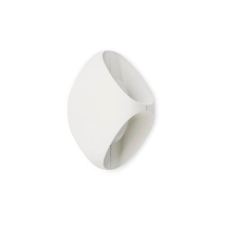 LED Außenwandleuchte BU-OH IP65 Weiß in modernem Design, ideal für Außenanwendungen.