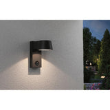 LED -seinävalampun capea -antrasiitti liikkumisanturilla