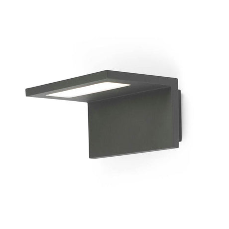 LED Außenwandleuchte ELE 6W 3000K IP54 Dunkelgrau in elegantem Design für den Außenbereich.