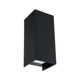 LED Außenwandleuchte Flame Eckig 65x70mm Anthrazit