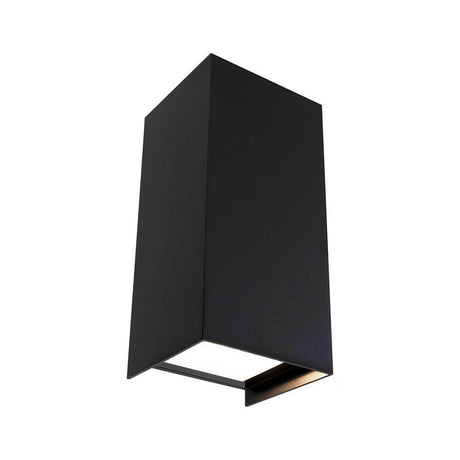 LED outer wall lamp flame angular anthracite