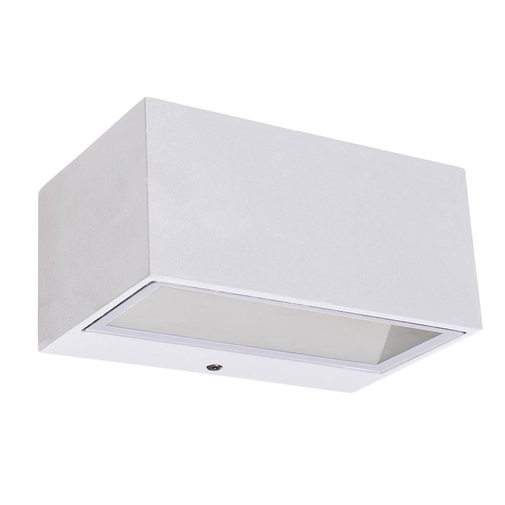 Aplique LED de exterior Gemini IP54 blanco