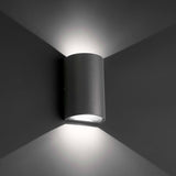 LED Außenwandleuchte LACE 3W 4000K IP54 Dunkelgrau