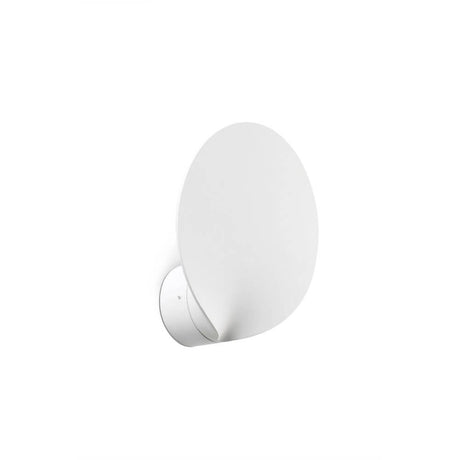 LED Außenwandleuchte LOTUS 3000K IP65 Weiß - moderne, stilvolle Wandbeleuchtung für Außenbereiche.
