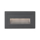 LED Außen Wandeinbauleuchte Long Schwarz IP65 - elegante, wasserdichte Wandeinbauleuchte aus Aluminium.