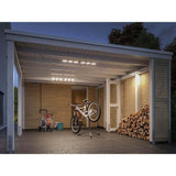 Park + Light LED Außen-Deckenleuchte Carport Anthrazit IP44 Paulmann