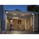 Park + Light LED Außen-Deckenleuchte Carport Anthrazit IP44 Paulmann