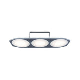 Park + Light LED Deckenleuchte für Carport in Anthrazit mit 3 Lichtquellen, schick und funktional.