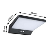 LED Außenwandleuchte Ronea mit Bewegungsmelder IP44