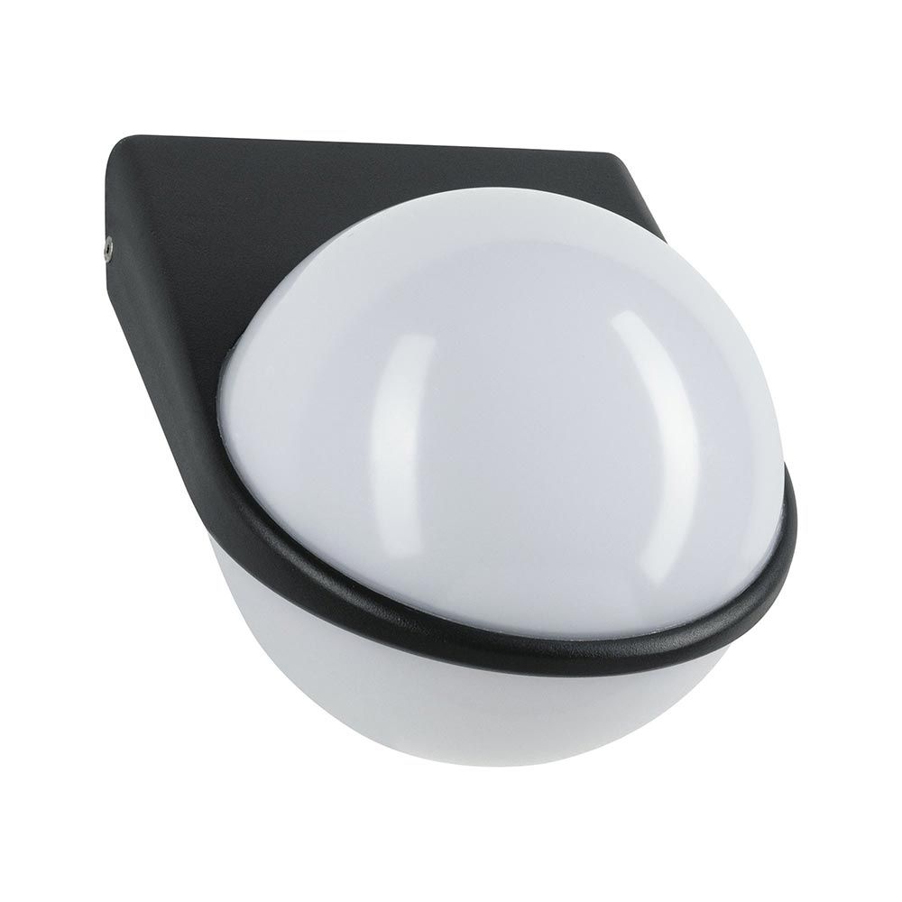 LED -ulkoreunavalaisimen pallo antrasiitti IP44