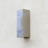 Aplique LED de exterior Stripes IP54 acero inoxidable
