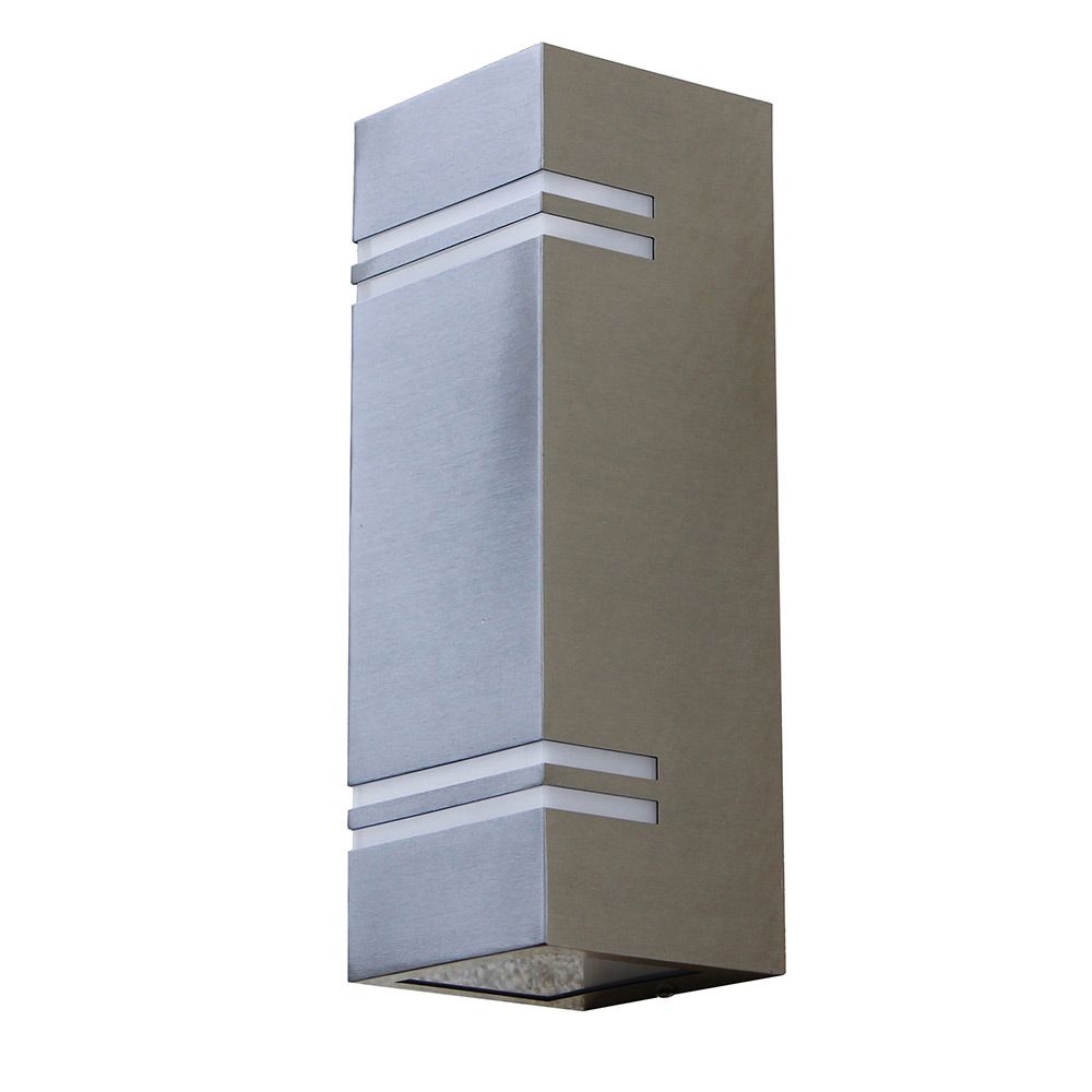 Aplique LED de exterior Stripes IP54 acero inoxidable
