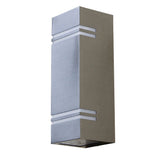 Aplique LED de exterior Stripes IP54 acero inoxidable